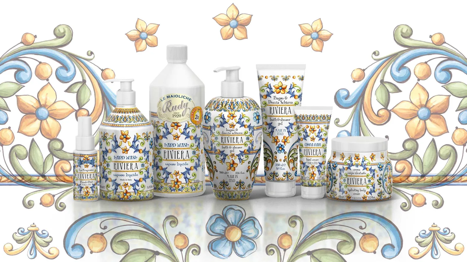 Rudy Profumi Riviera bagno doccia 100 ml gelsomino vaniglia