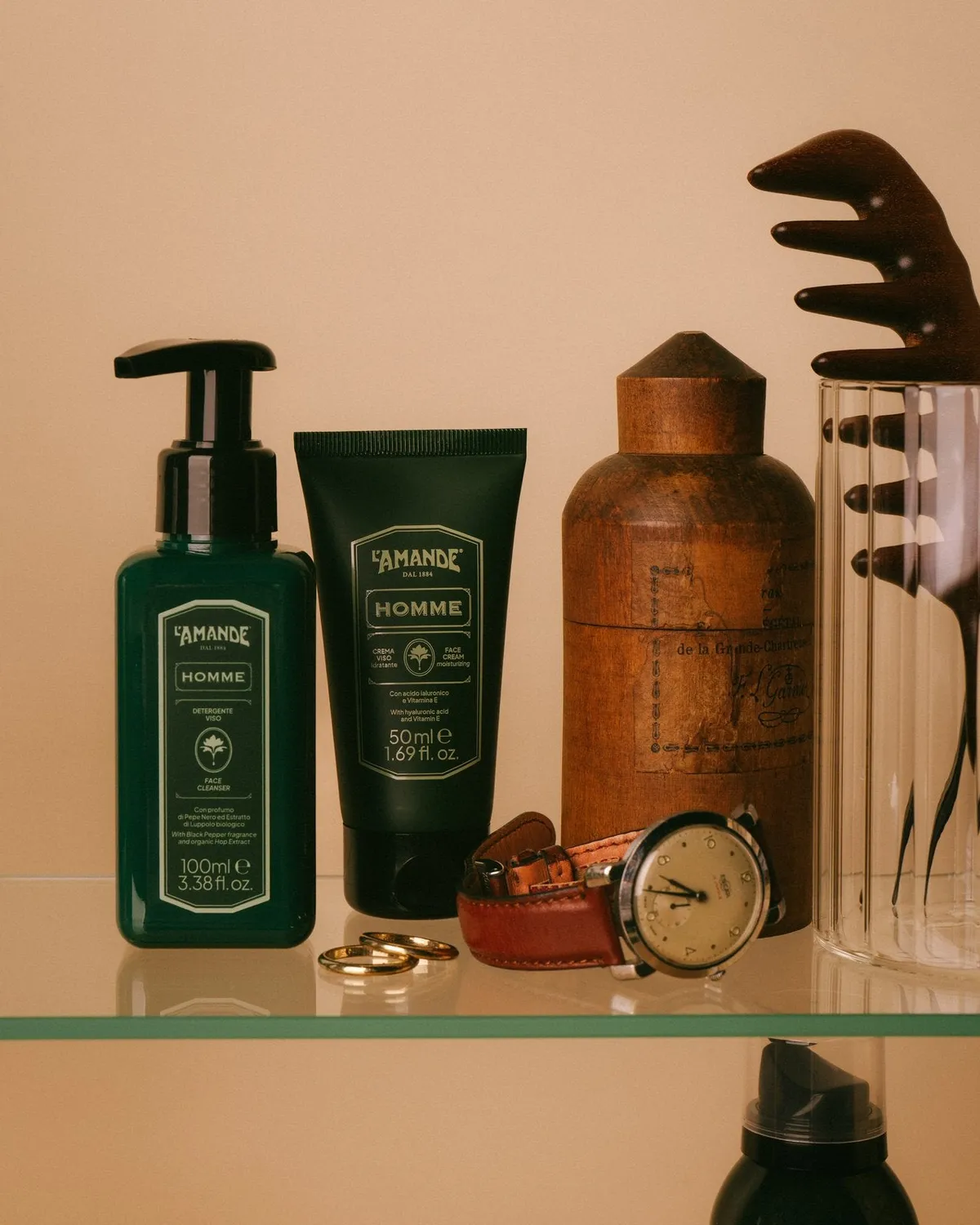 L'Amande Enfant La Famille Crema Idratante Viso uomo acido ialuronico