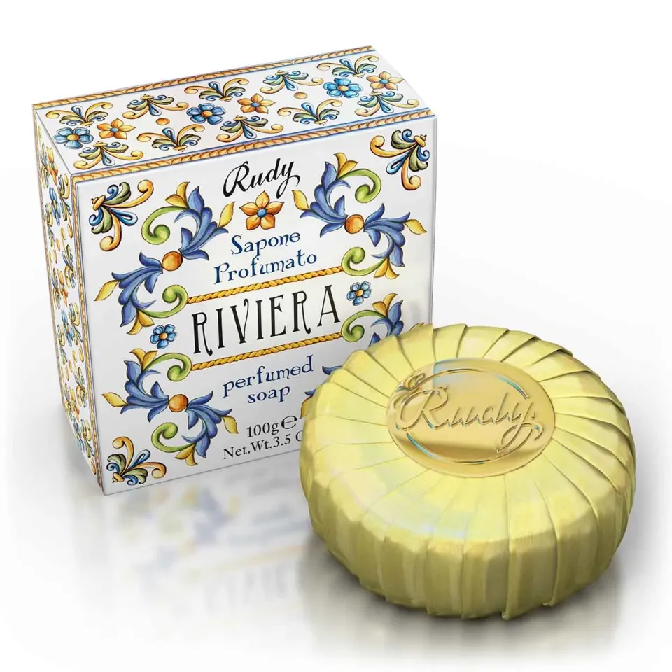 Rudy Riviera Saponetta 100 g Iris Gelsomino Vaniglia