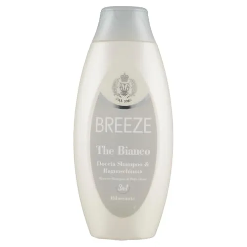 Breeze Thè Bianco bagnoschiuma doccia shampoo 6x400 ml pH