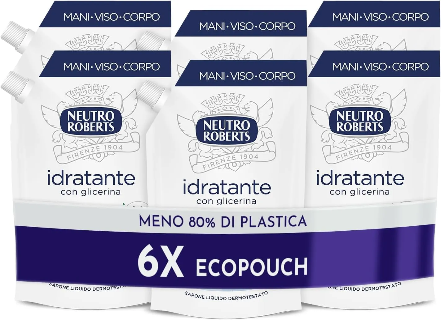 Neutro Roberts Idratante Glicerina sapone liquido mani 200 ml delicato