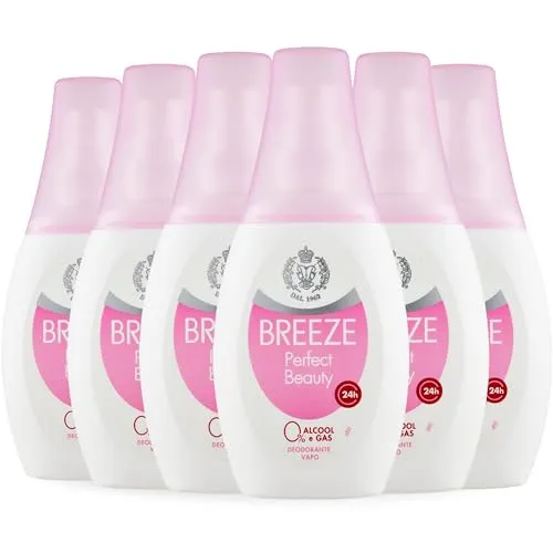 Breeze Perfect Beauty vapo no gas 6x75 ml senza alcol