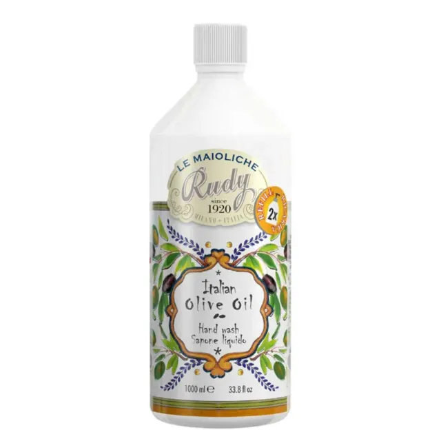 Rudy Profumi Maioliche ricarica sapone mani 1000 ml zenzero