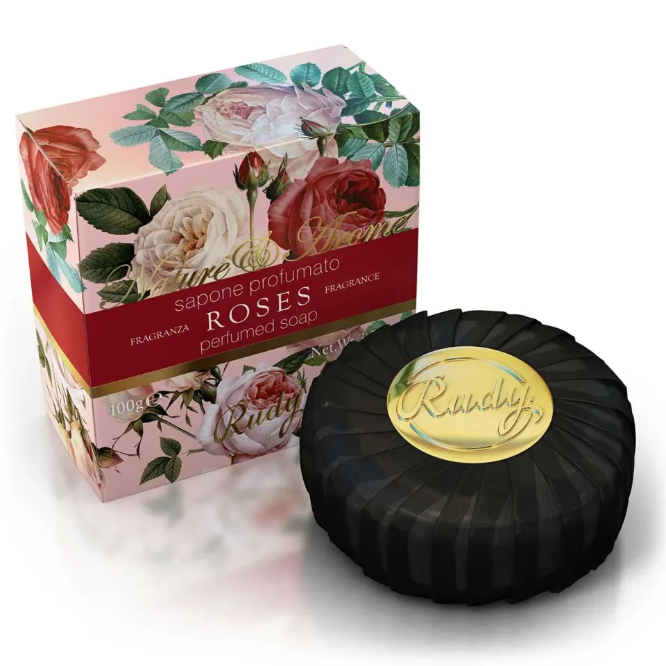 Rudy Nature&Arome Roses saponetta 100 g alla rosa