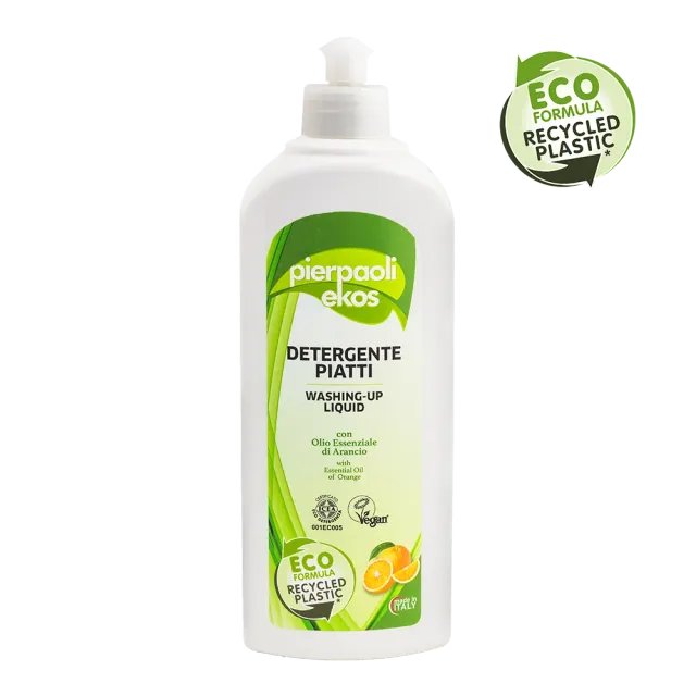 Pierpaoli Ekos Piatti Arancio Detersivo 500 ml delicato