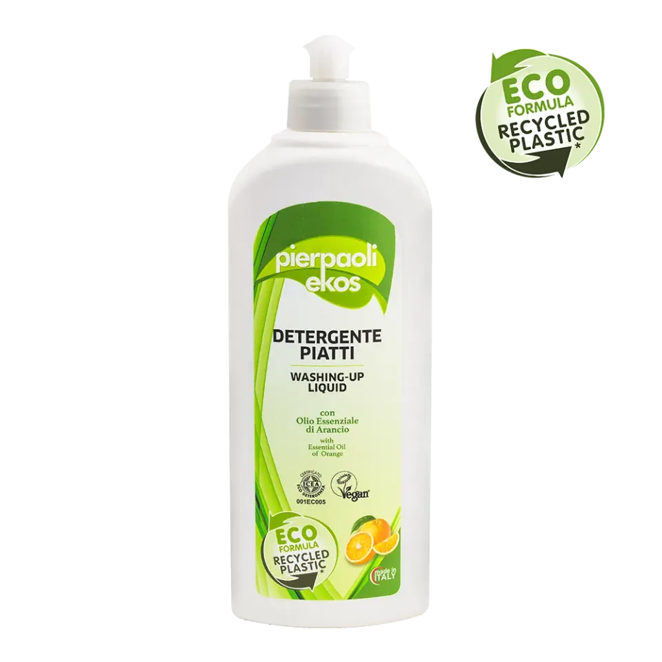 Pierpaoli Ekos Piatti Arancio Detersivo 500 ml delicato