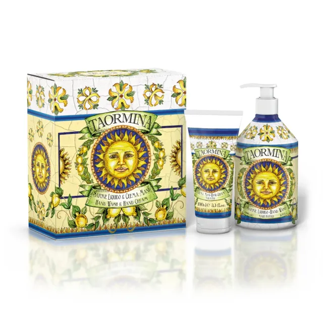 Rudy Profumi Taormina set regalo sapone 500 ml + crema mani