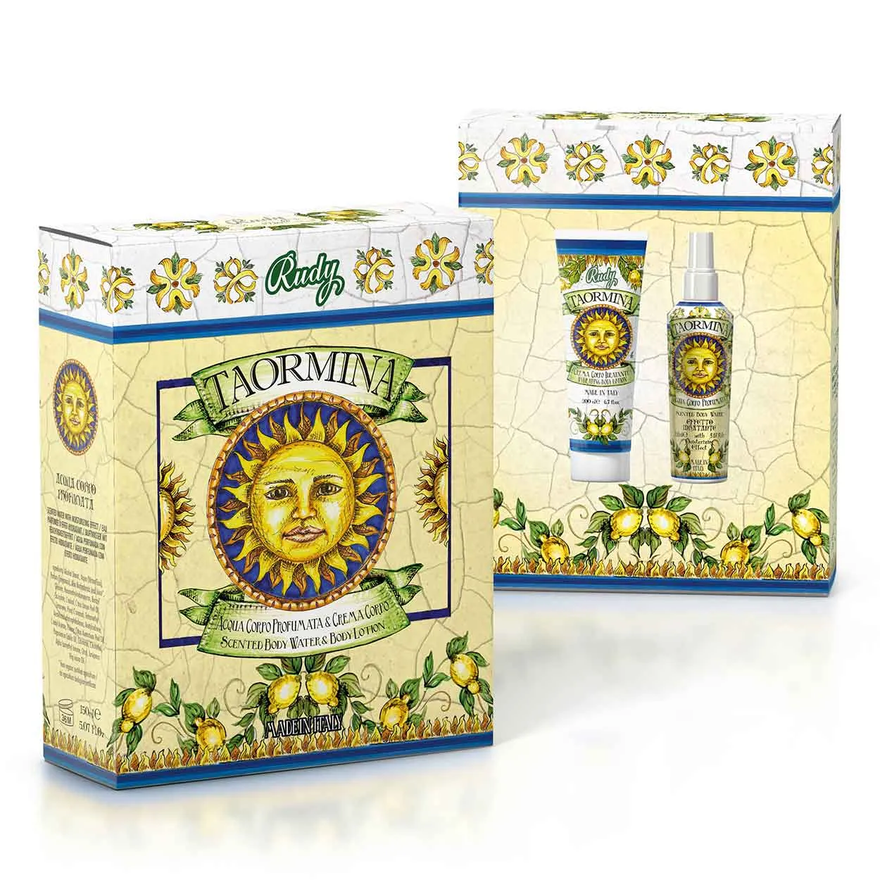 Rudy Profumi Maioliche Taormina set regalo acqua+crema