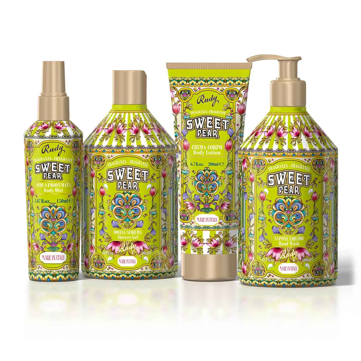 Rudy Profumi Gourmand Sweet Pear crema corpo 200 ml vaniglia