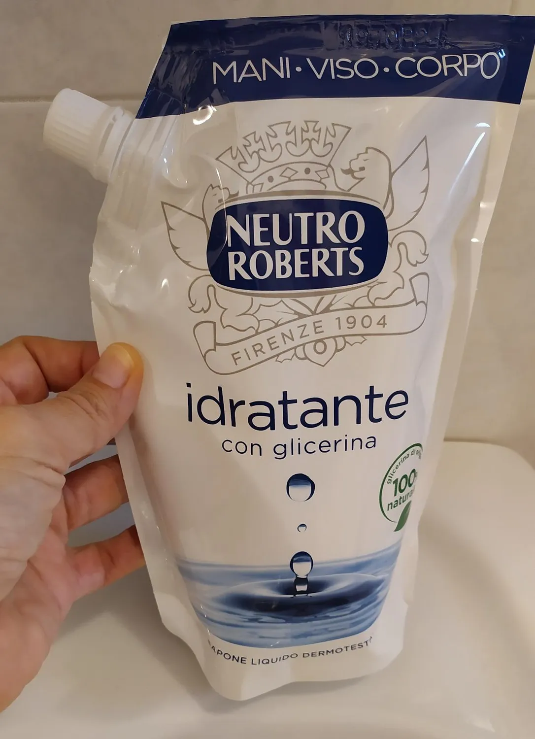 Neutro Roberts Idratante Glicerina sapone liquido mani 200 ml delicato