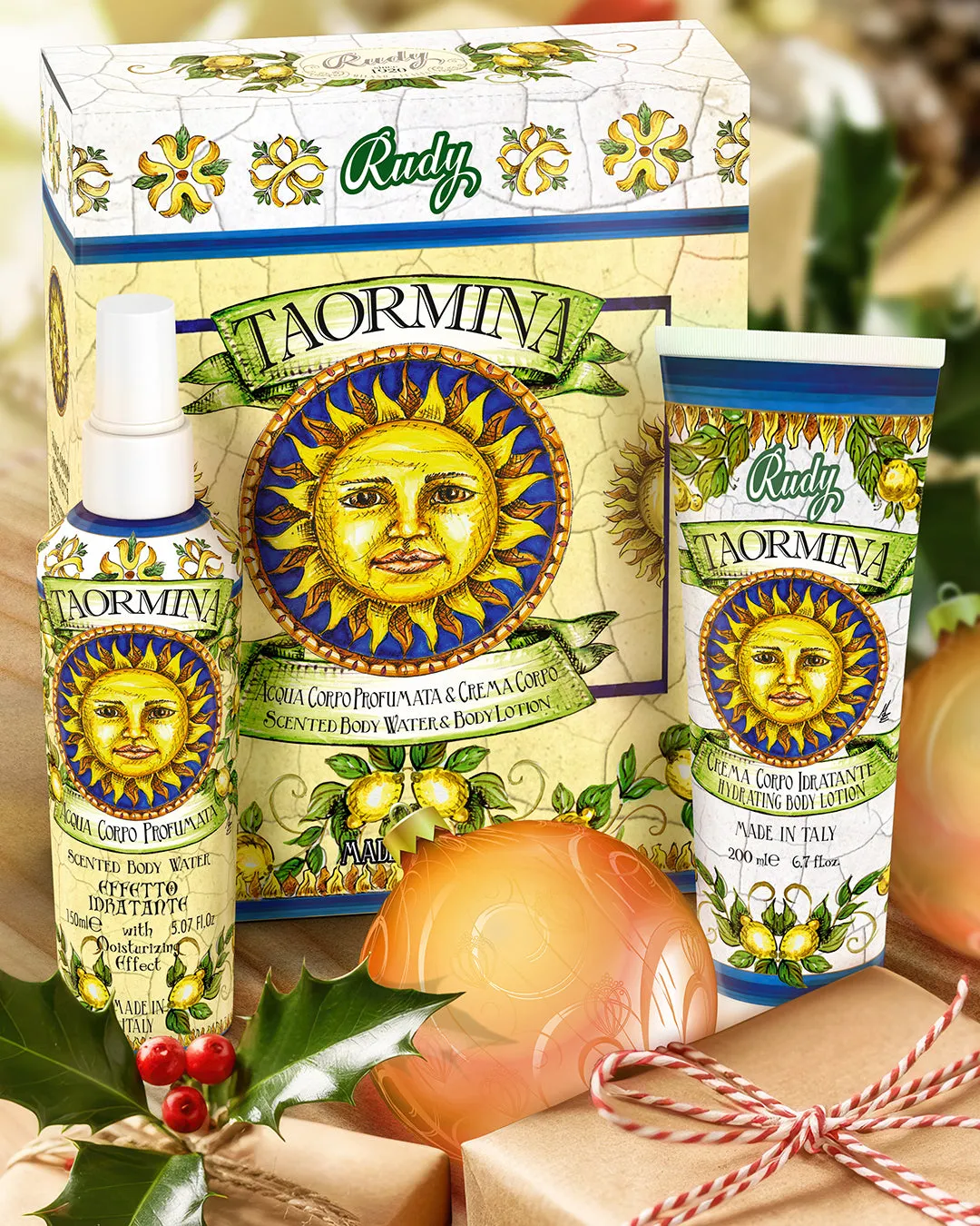 Rudy Profumi Maioliche Taormina set regalo acqua+crema