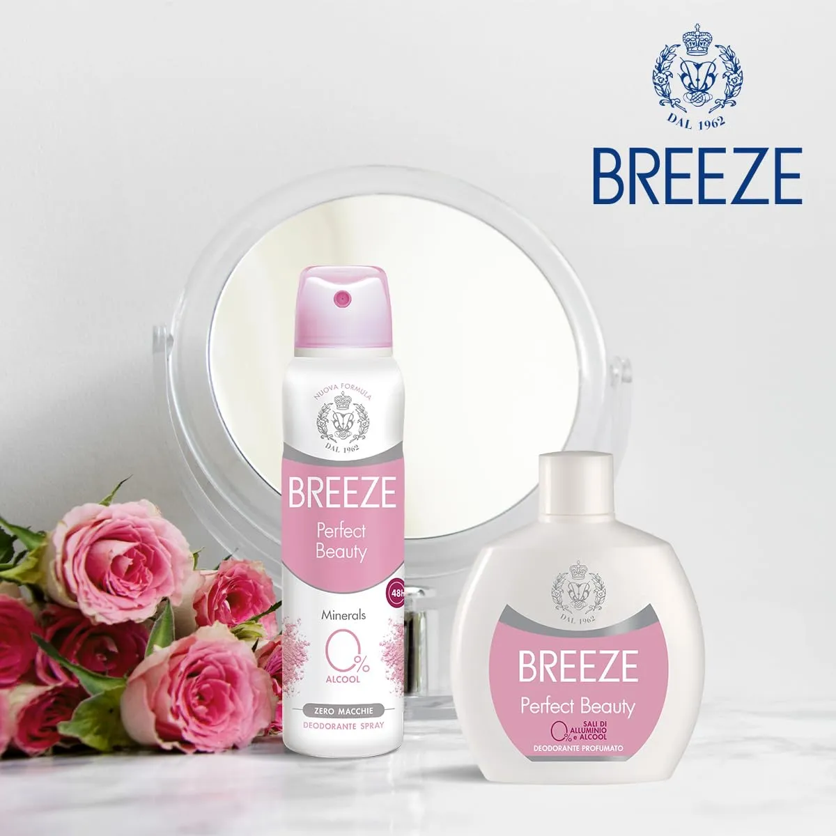 Breeze Perfect Beauty Spray Donna 6x150 ml rosa