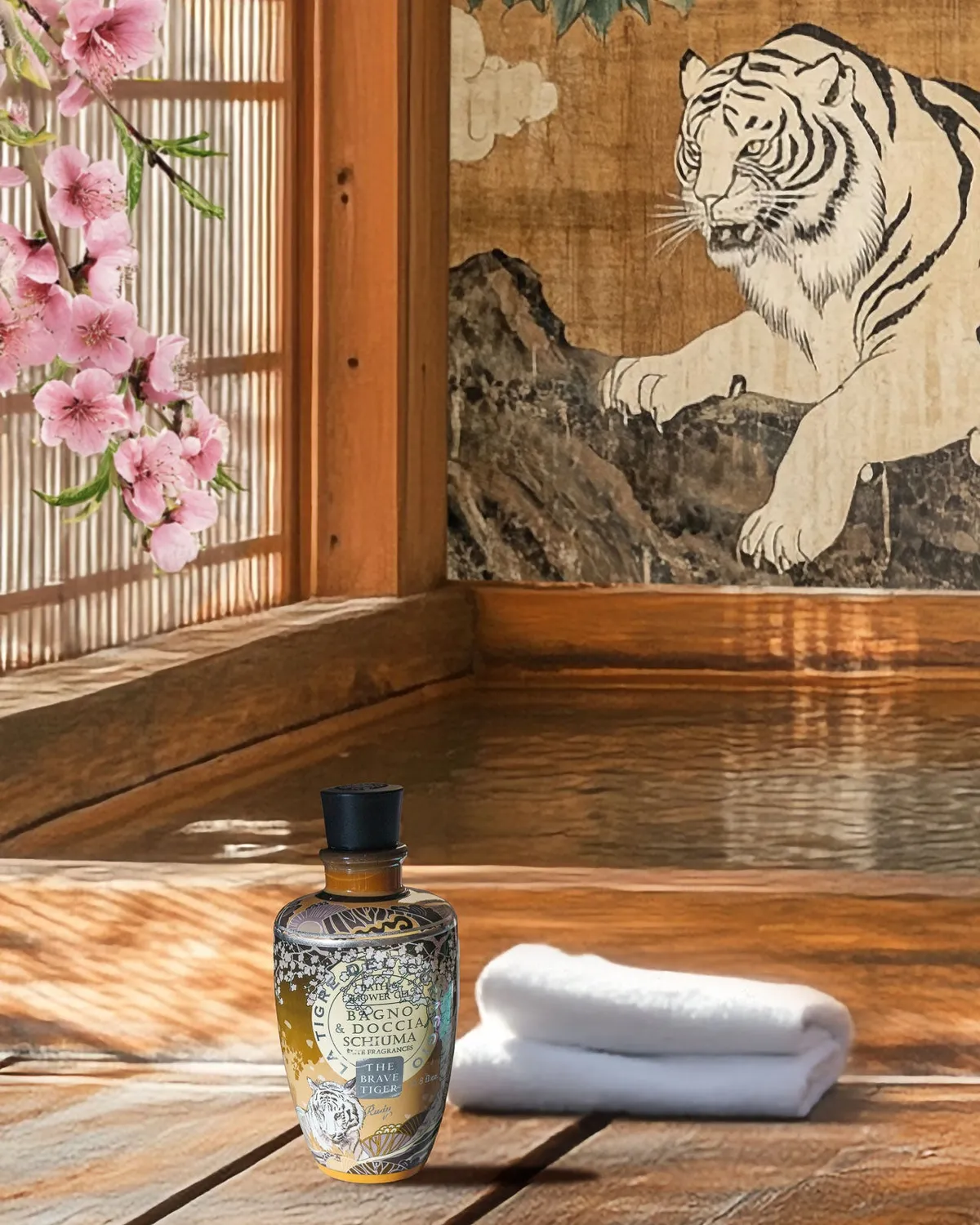 Rudy Profumi Elite Tigre del Coraggio docciaschiuma 500 ml ambrato