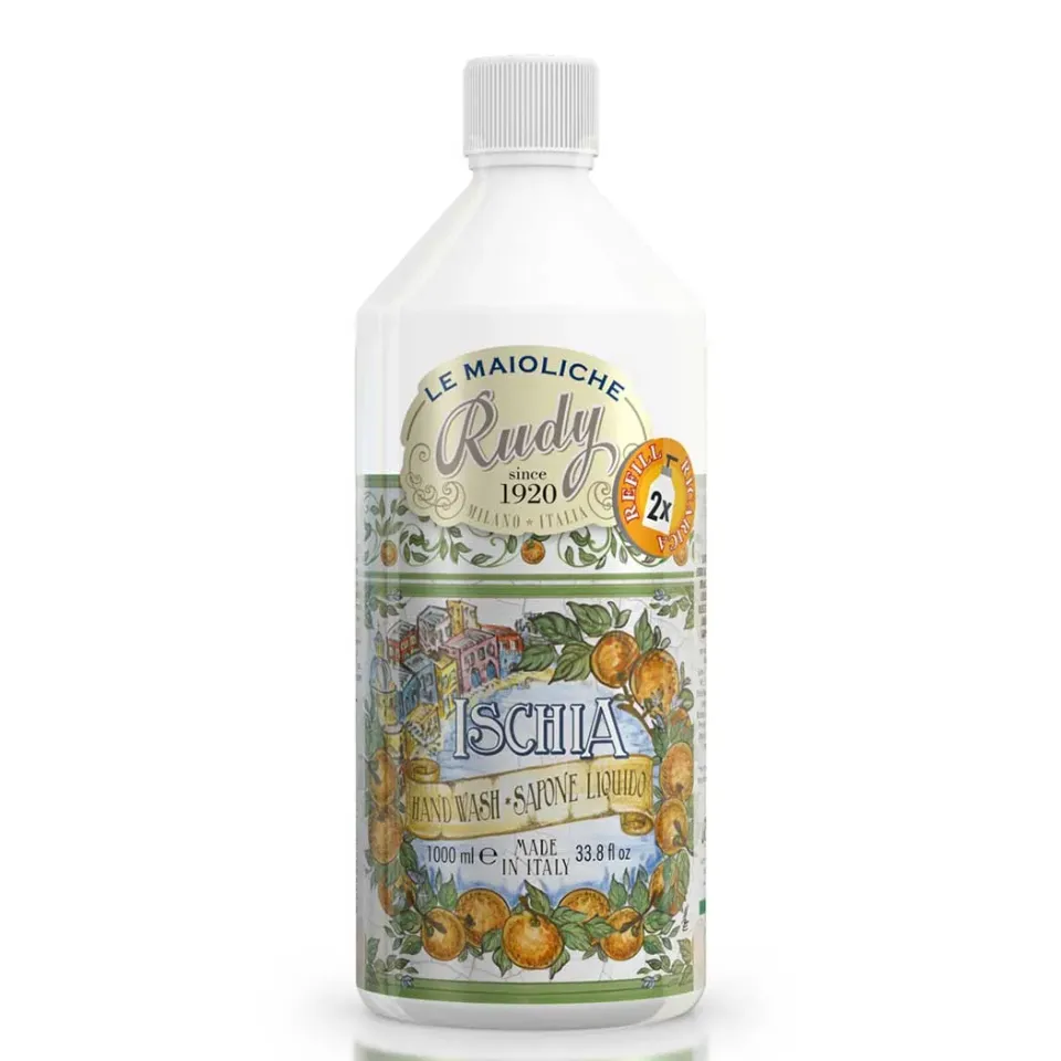 Rudy Profumi Ischia Ricarica Sapone Mani 1000 mL Agrumata