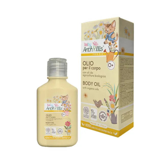 Pierpaoli Anthyllis Baby Olio Corpo 100 ml Pelli Secche