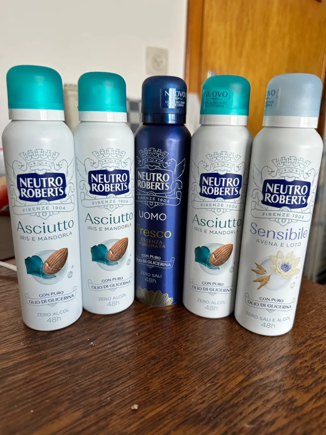 Neutro Roberts Sensibile Avena e Iris deodorante spray 150 ml zero alcol