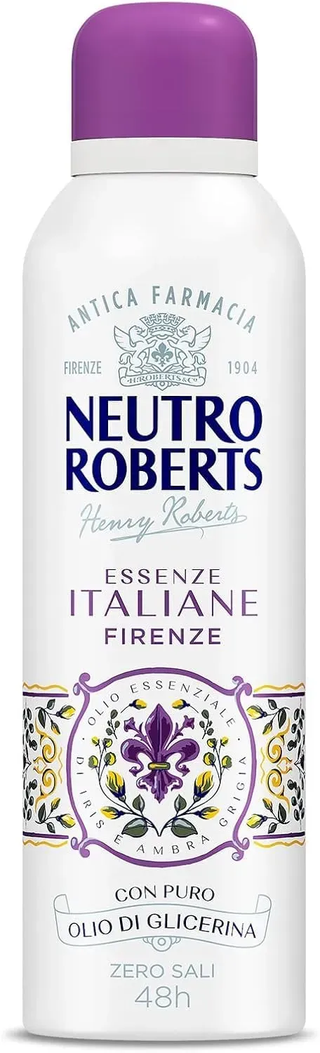Neutro Roberts Essenze Firenze deodorante spray 200 ml senza alluminio