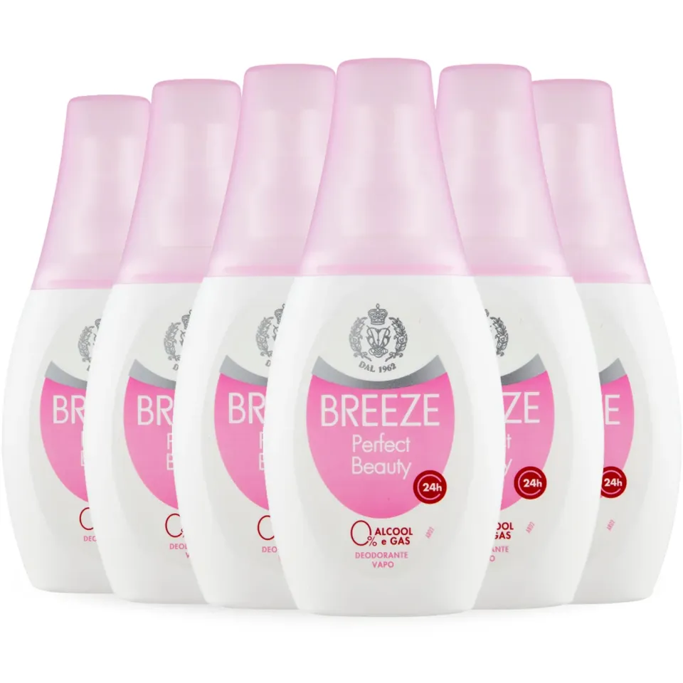 Breeze Perfect Beauty vapo no gas 6x75 ml senza alcol