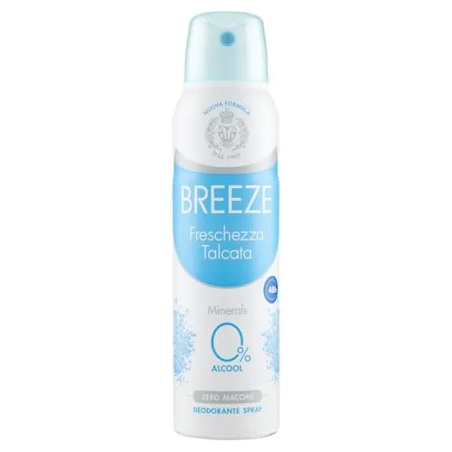Breeze Freschezza Talcata deodorante spray 6x150 ml talcato