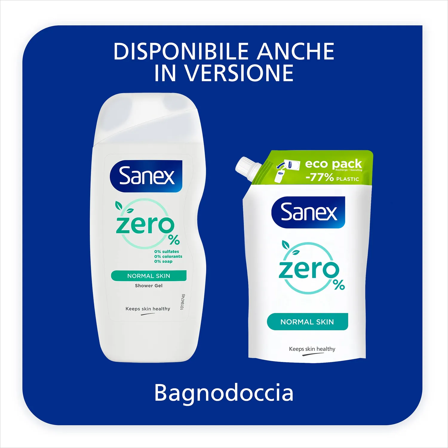 Sanex Zero% Extra Control Deodorante Spray 6x150 ml 48h