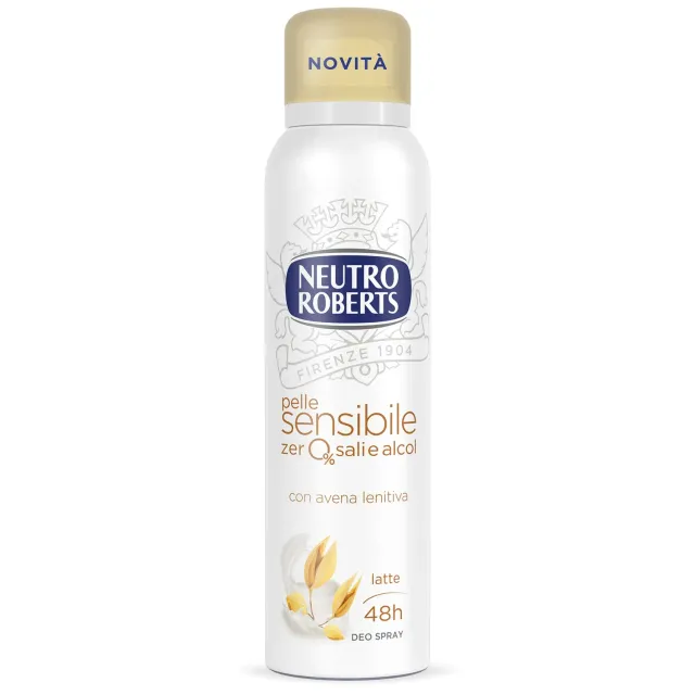 Neutro Roberts Avena e Latte deodorante spray 150 ml delicato
