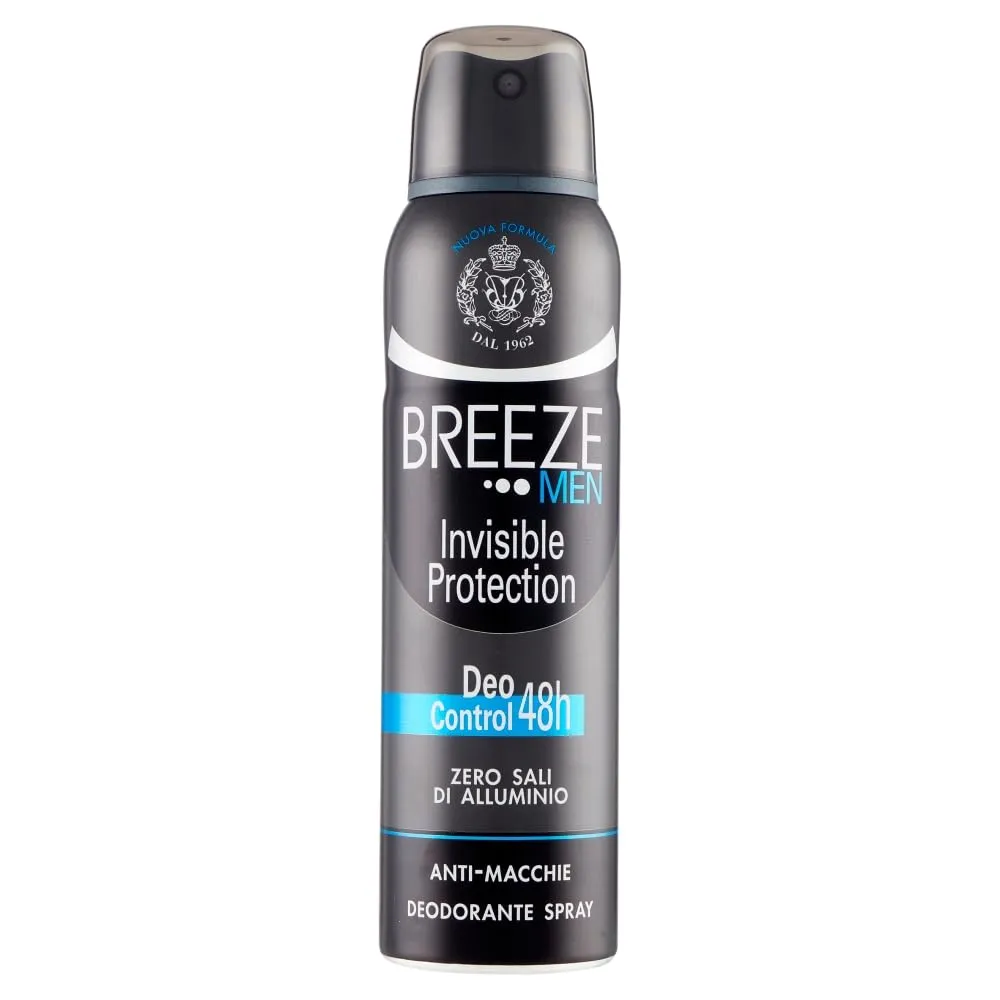 Breeze Men Invisible Protection deodorante 6x150 ml