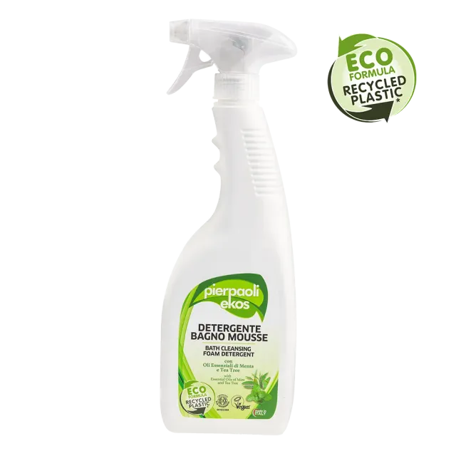 Pierpaoli Ekos Detergente Bagno Mousse Spray 750 ml ecologico