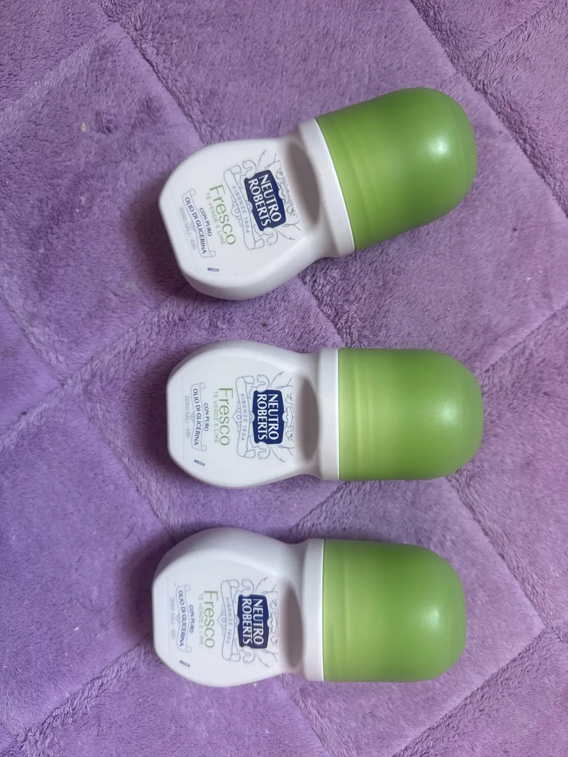 Neutro Roberts Fresco Verde Deodorante Roll-On 4x50 ml Tè Verde Lime