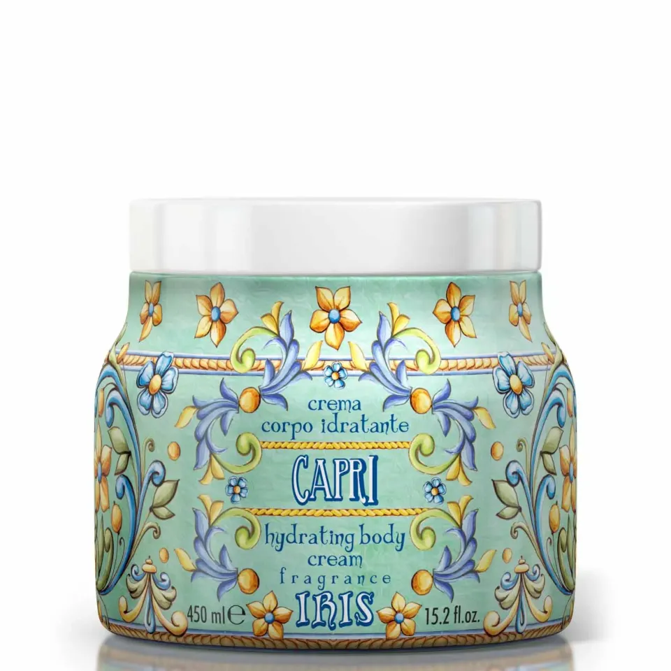 Rudy Le Maioliche Capri crema corpo 450 ml iris e ylang ylang