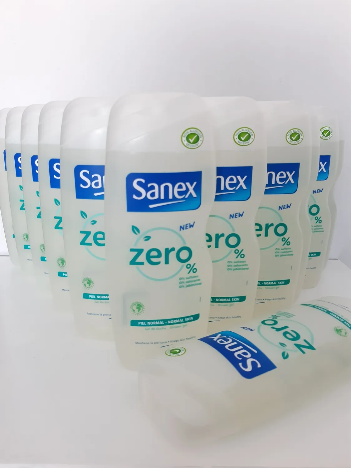 Sanex Zero% Bagnoschiuma Pelle Normale 12x600 ml Vegano