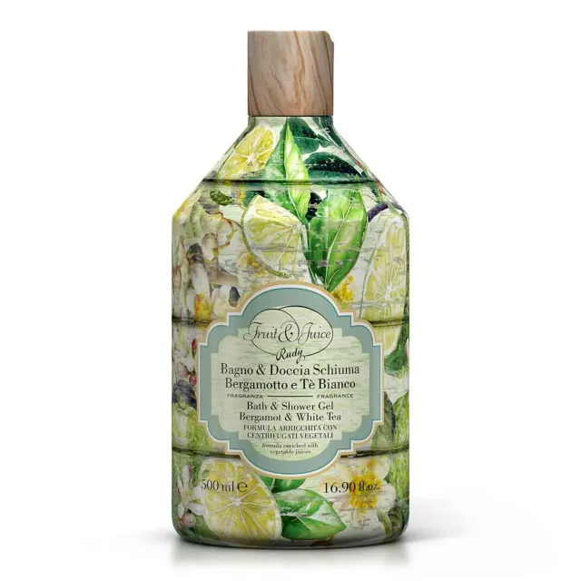 Rudy Profumi Fruit&Juice Bergamotto bagnoschiuma 500 mL fresco
