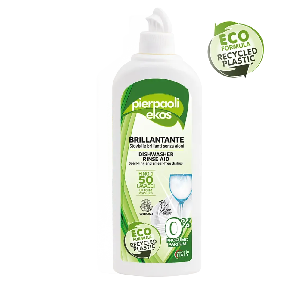 Pierpaoli Ekos Brillantante lavastoviglie 500 ml senza profumo