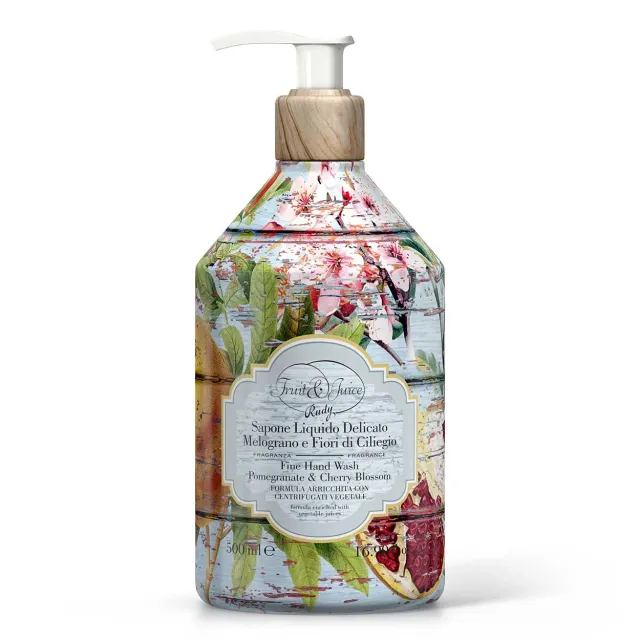Rudy Profumi Fruit&Juice Melograno e Fiori di Ciliegio sapone 500 ml