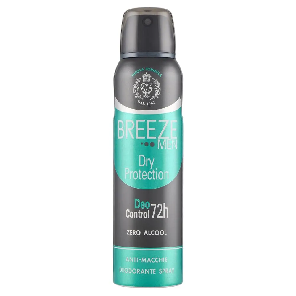 Breeze Men Dry Protection spray 6x150 ml 72h uomo
