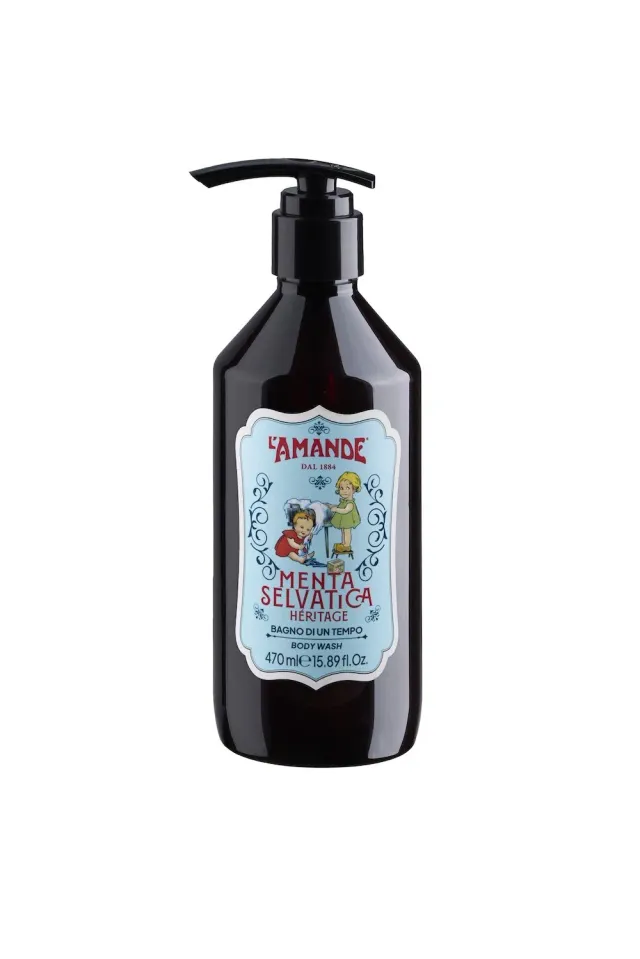 L'Amande Bagno di un Tempo Menta bagnoschiuma balsamico
