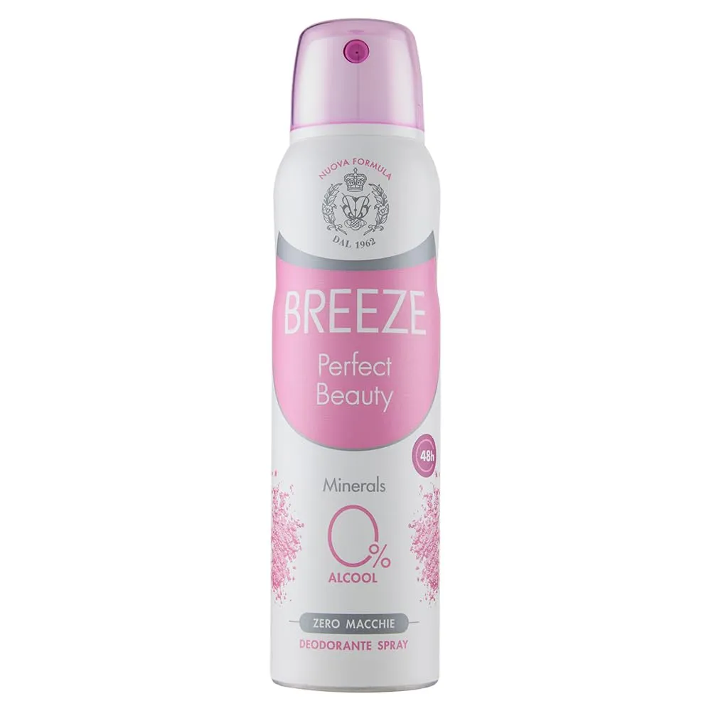 Breeze Perfect Beauty Spray Donna 6x150 ml rosa