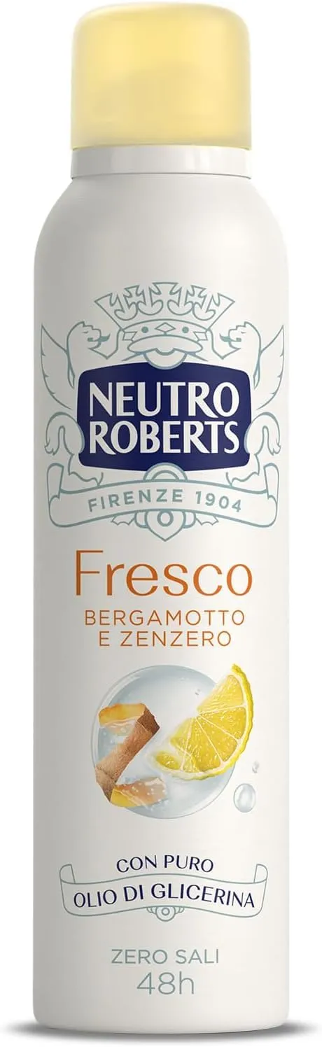 Neutro Roberts Fresco spray 4x150 ml bergamotto sapone mani
