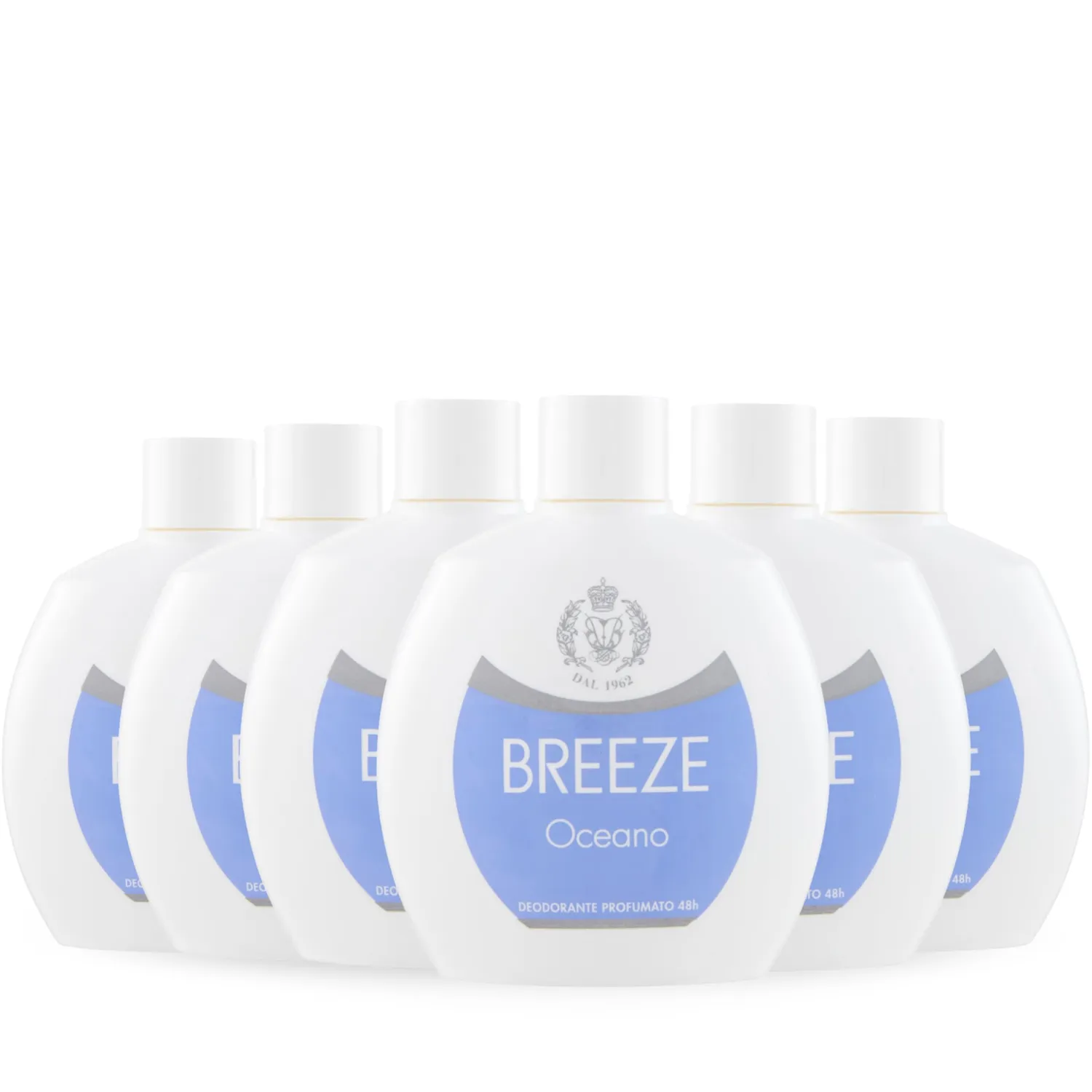 Breeze Sporting deodorante squeeze 6x100 ml senza gas