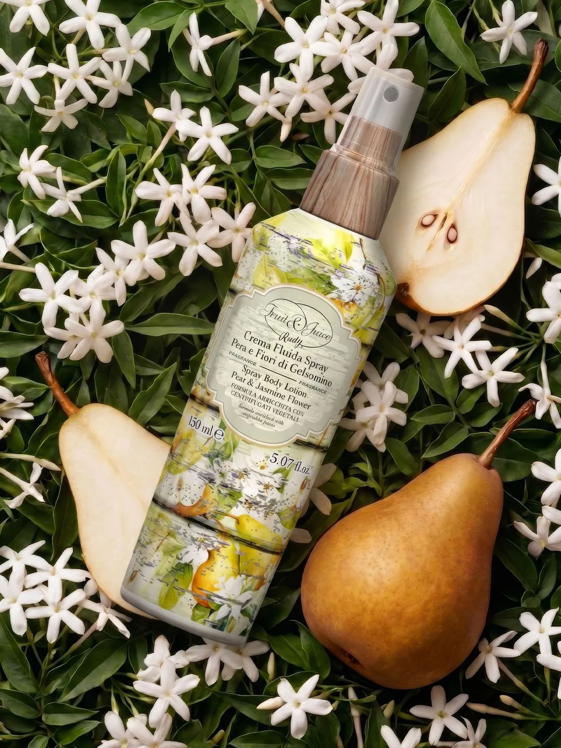 Rudy Fruit Juice Pera crema spray 150 ml gelsomino