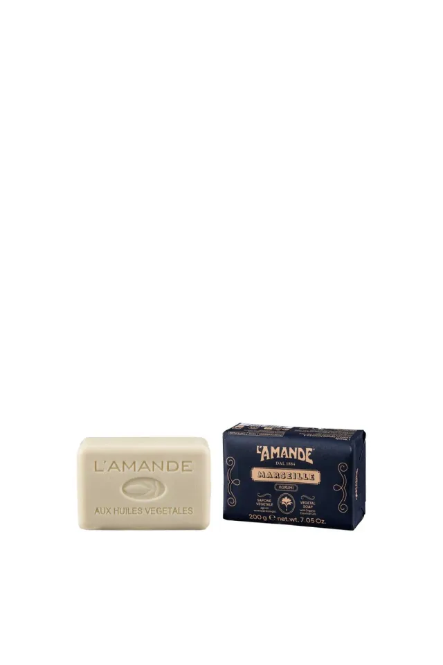 L'Amande Le Classique Sapone Vegetale Agrumi Saponetta Tonica