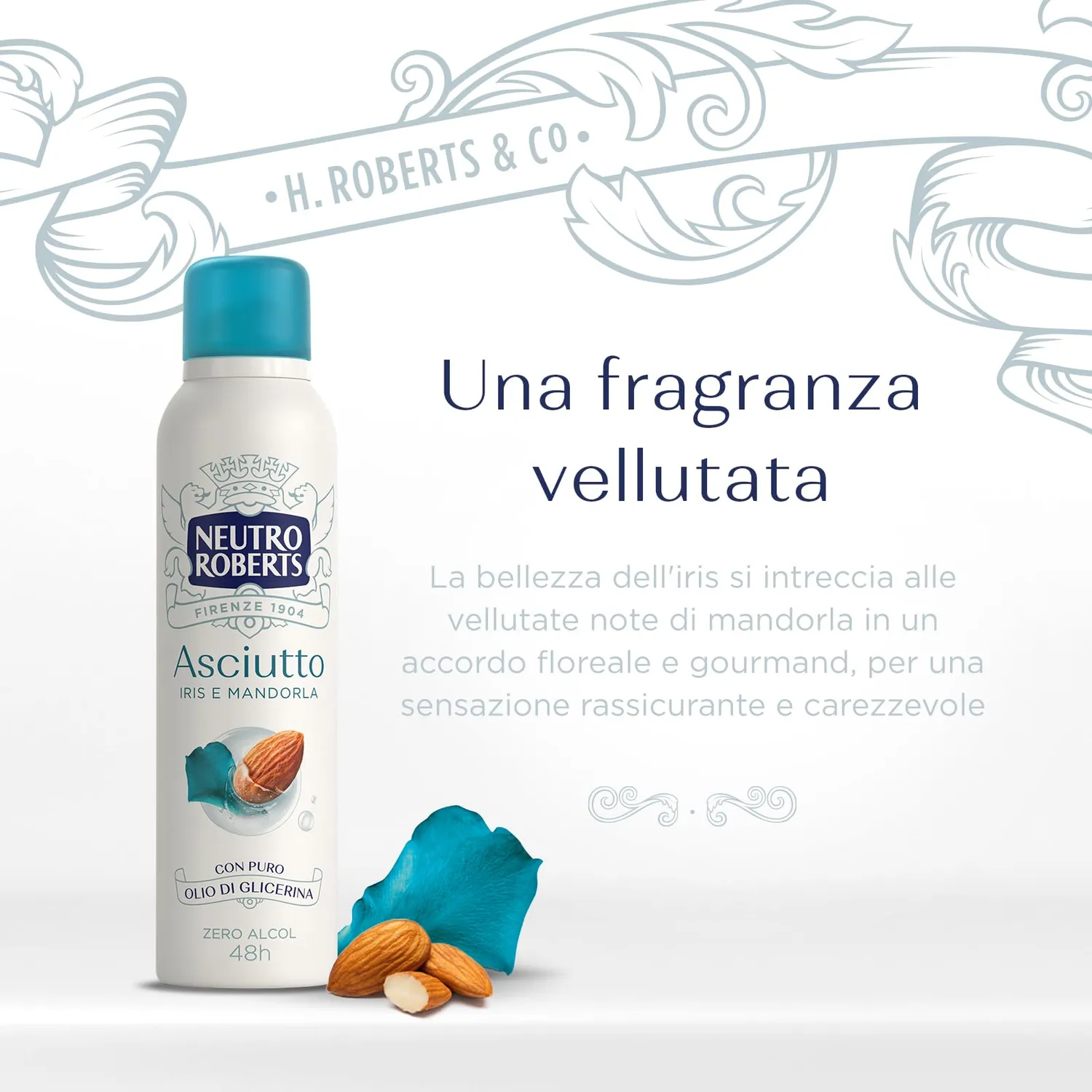 Neutro Roberts Sensibile Avena e Iris deodorante spray 150 ml zero alcol