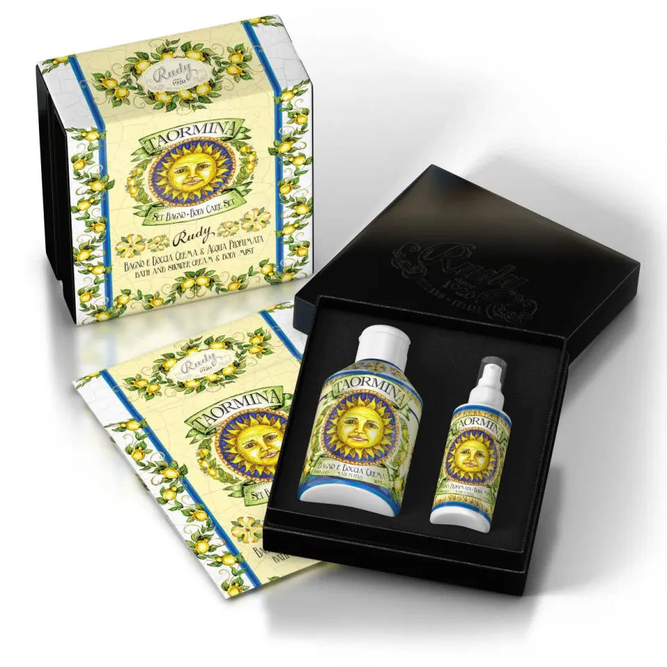 Rudy Profumi Taormina set regalo bagnoschiuma 250 ml + acqua