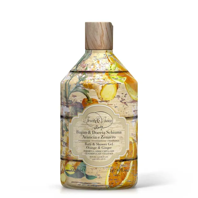 Rudy Profumi Fruit&Juice Arancia Zenzero bagnoschiuma 500 ml delicato