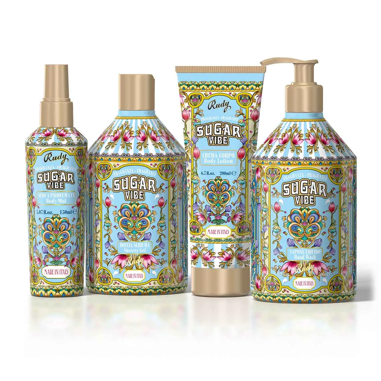 Rudy Profumi Gourmand Sugar Vibe sapone mani 500 ml dolce
