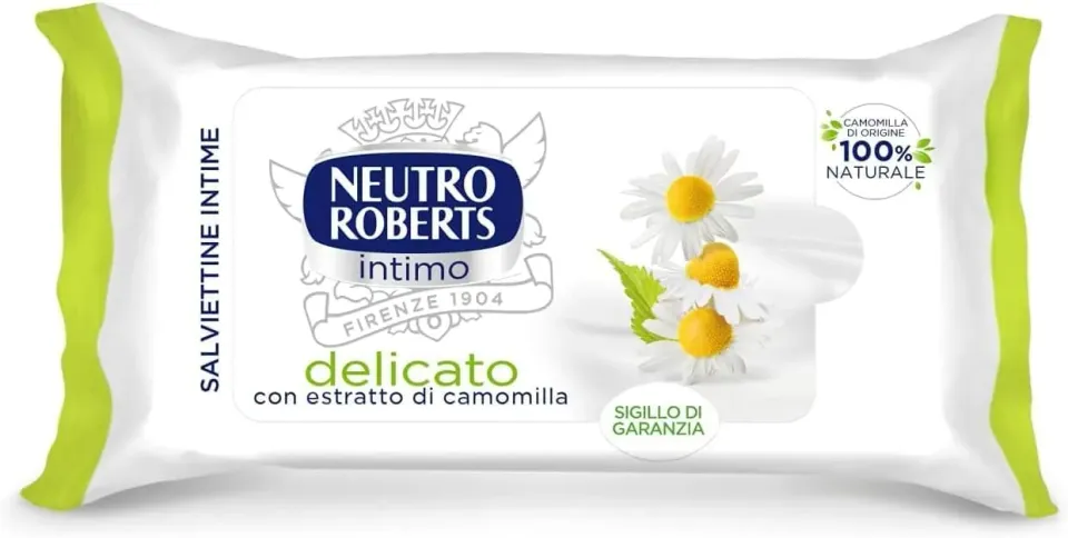 Neutro Roberts Intimo Salviette 12 pz camomilla