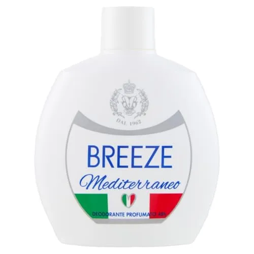 Breeze Mediterraneo deodorante squeeze 6x100 ml 48h