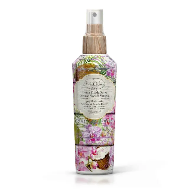 Rudy Fruit&Juice Cocco Vaniglia crema spray 150 ml leggera
