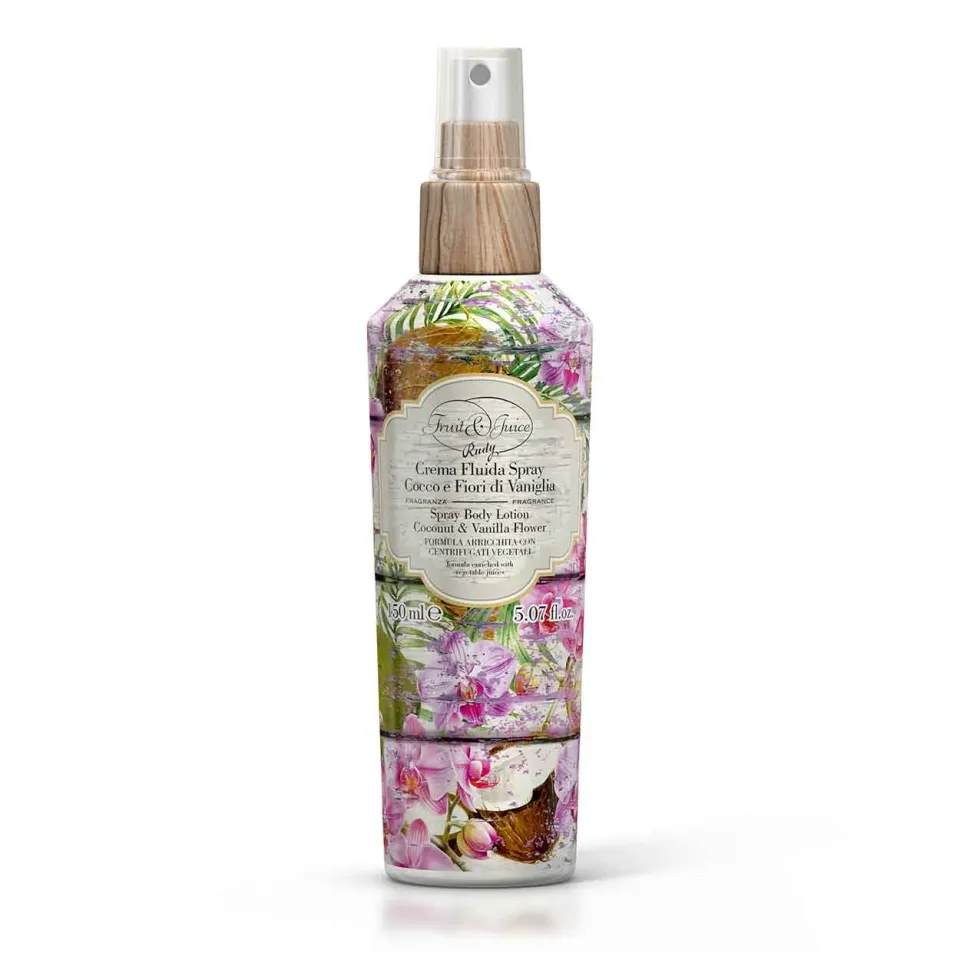Rudy Fruit&Juice Cocco Vaniglia crema spray 150 ml leggera