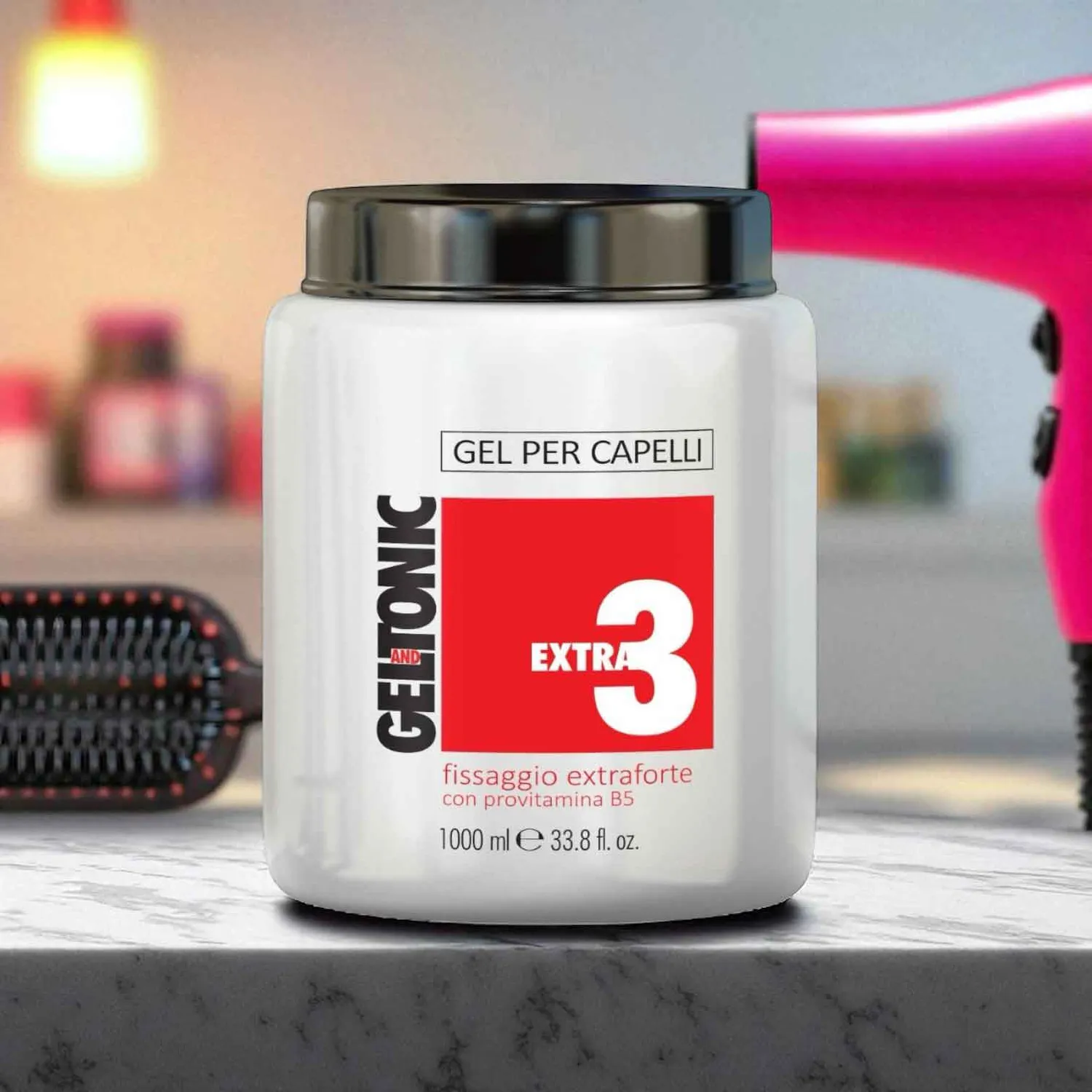 Rudy Uomo Extra3 gel capelli 1000 ml tenuta extra