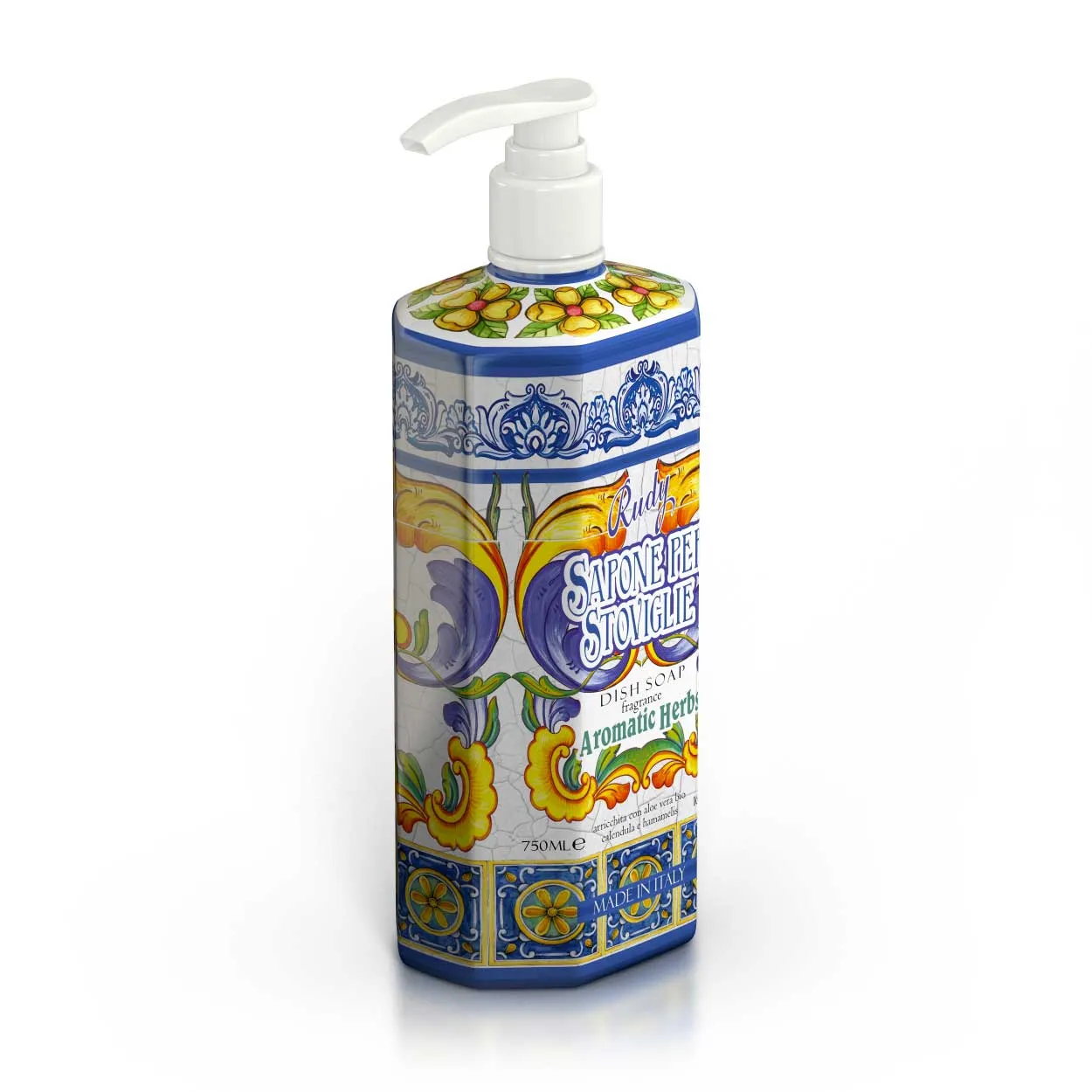 Rudy La Casa di Rudy sapone stoviglie 750 ml erbe aromatiche
